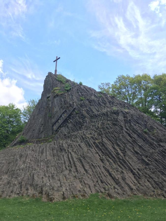 Pension Zum Rothaarsteig Netphen Bagian luar foto