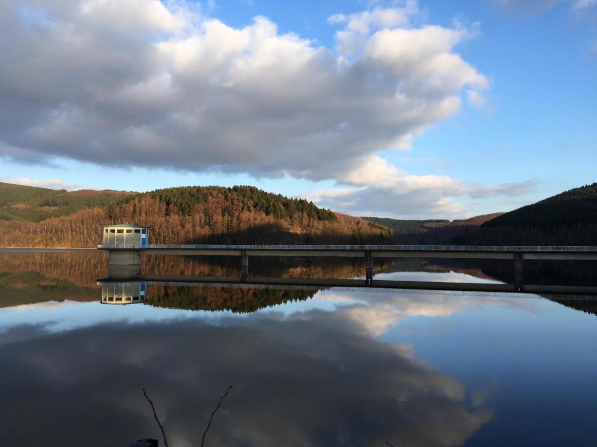 Pension Zum Rothaarsteig Netphen Bagian luar foto